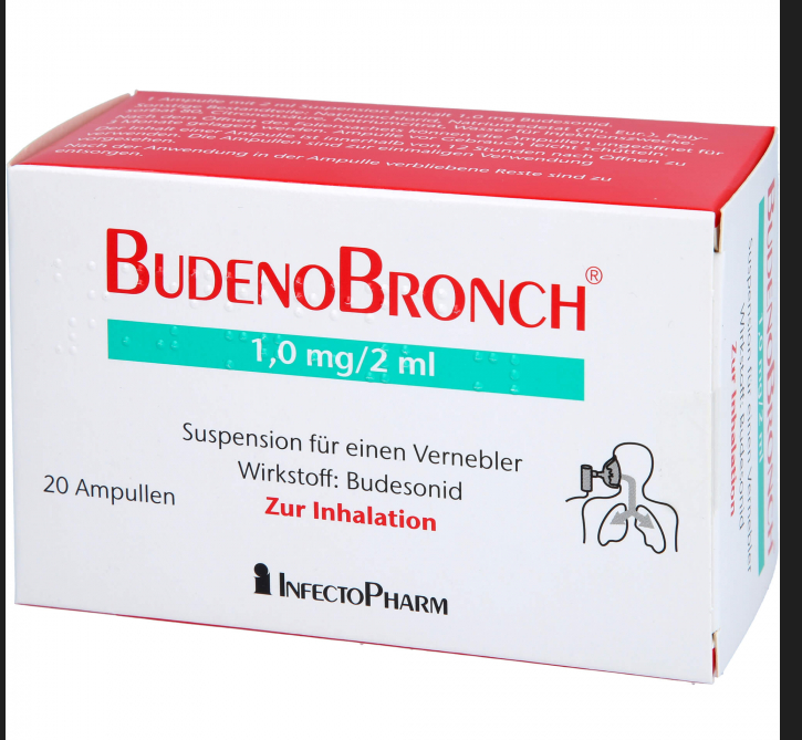 BudenoBronch 1 mg/2 ml (0,5mg/ml), 20X2 ml